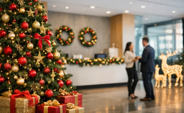 Aluguer de decoração de Natal empresarial