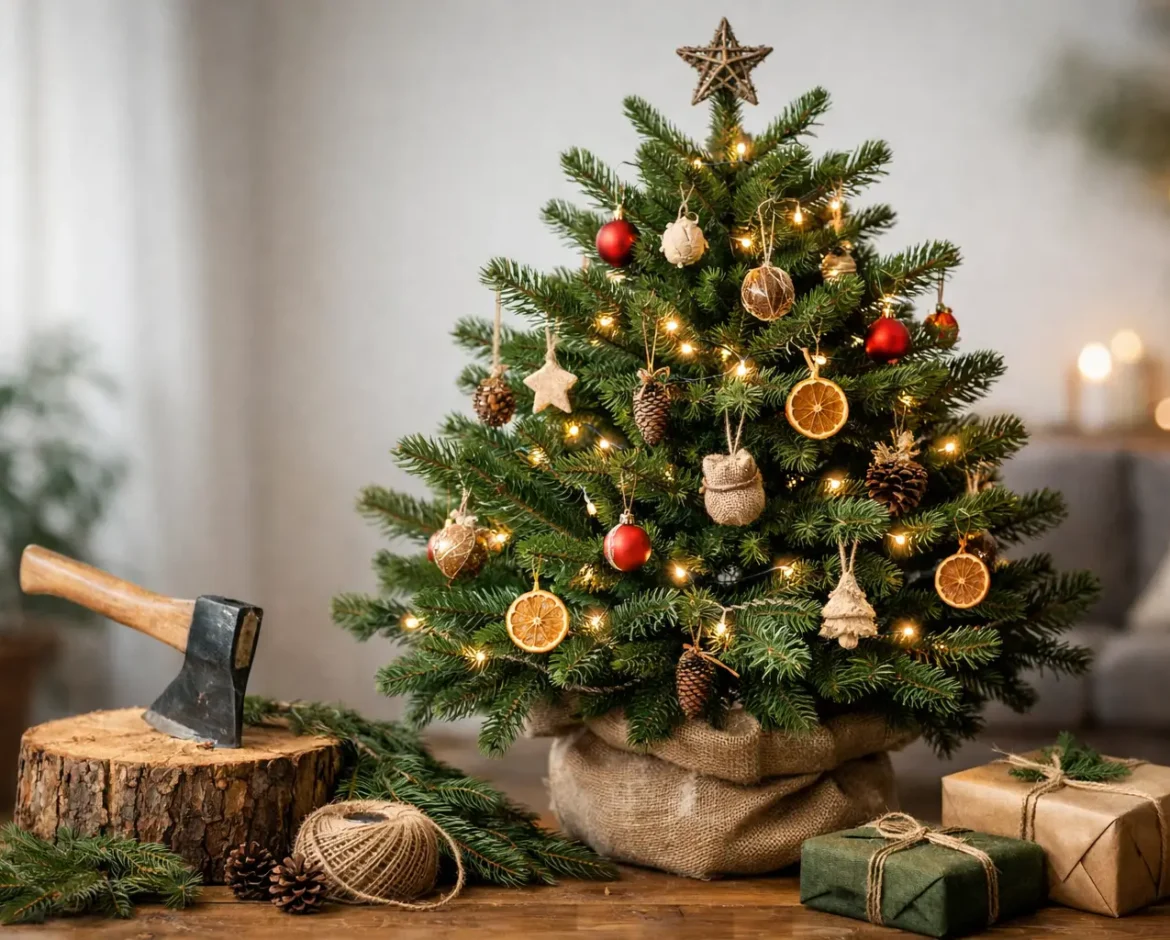 Árvore de Natal natural sustentável vale a pena?