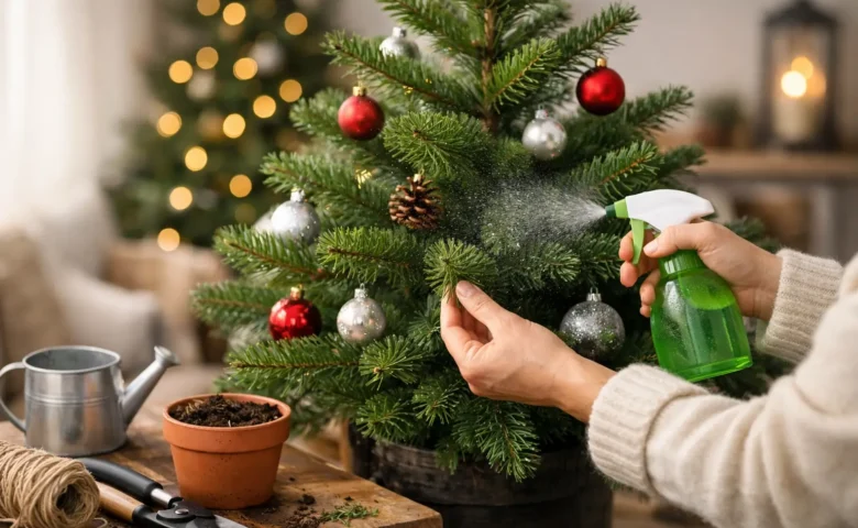 Como cuidar de árvore de Natal natural
