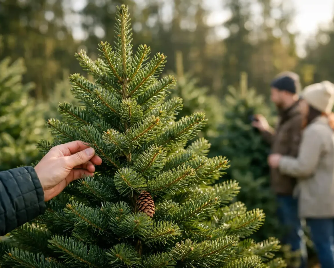 Como escolher pinheiro de Natal natural