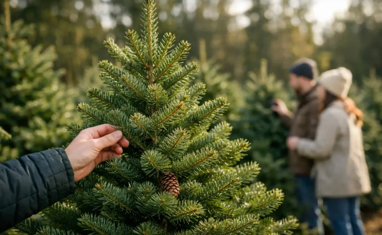 Como escolher pinheiro de Natal natural