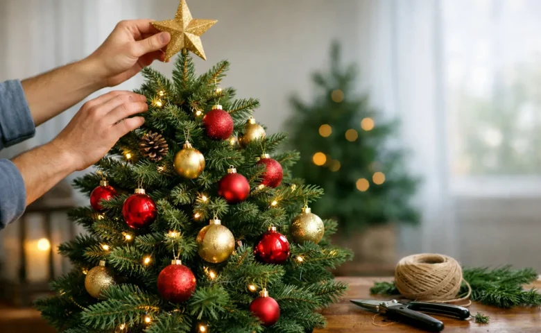 Guia da árvore de Natal natural