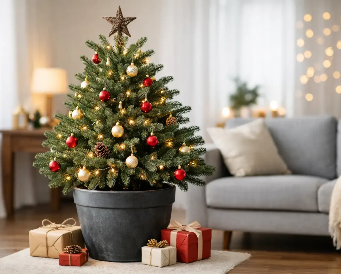 Pinheiro de Natal natural em vaso vale a pena?