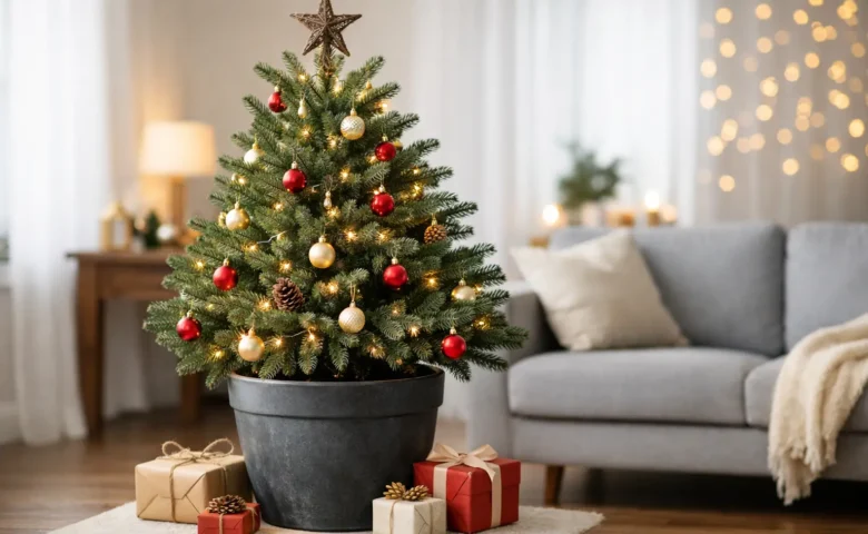 Pinheiro de Natal natural em vaso vale a pena?