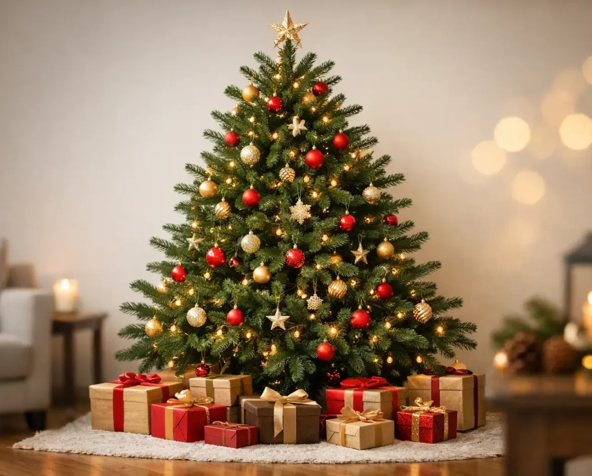 Árvore de Natal Nordmann: bonita e duradoura
