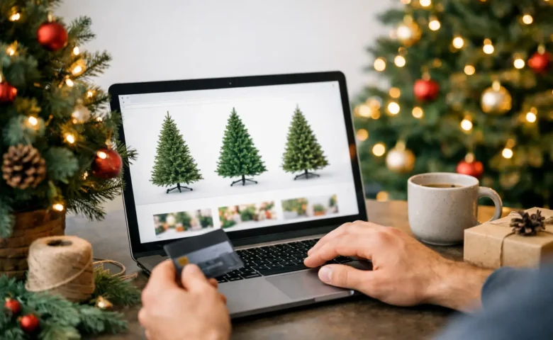 Como encomendar pinheiro de Natal online