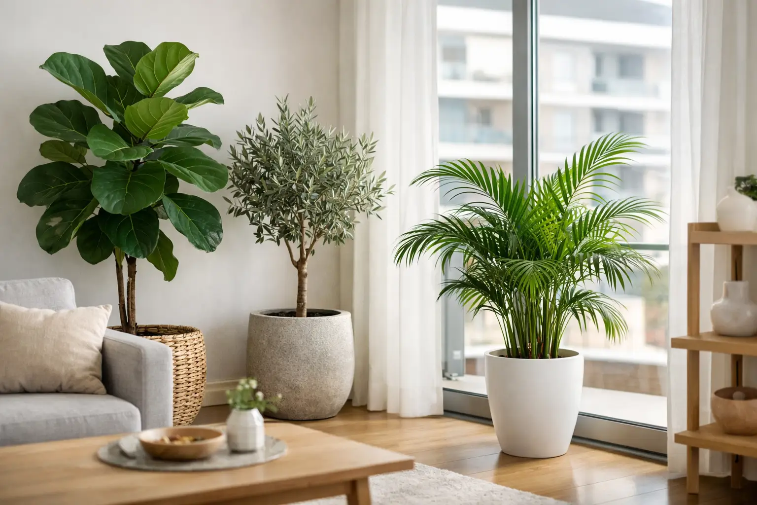 Melhores árvores naturais para apartamento