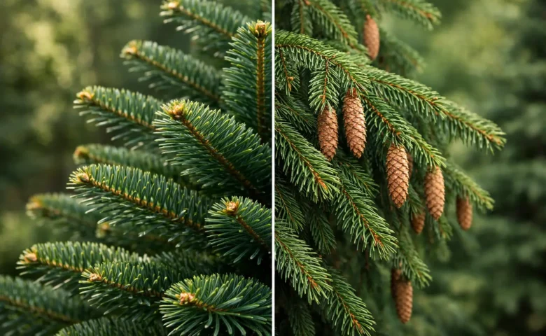Nordmann ou Epícea Abies: qual escolher?