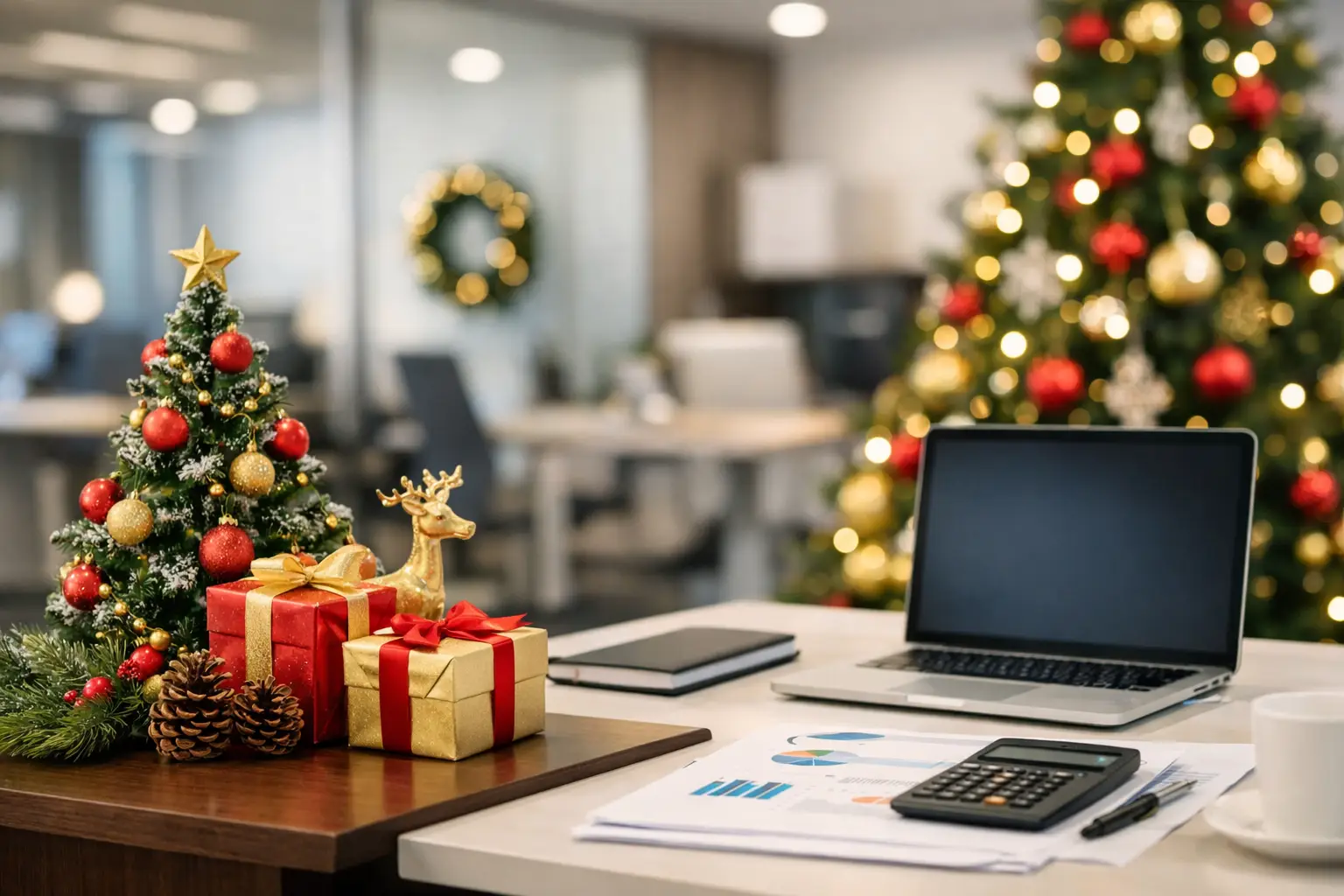 Orçamento decoração natal para empresas
