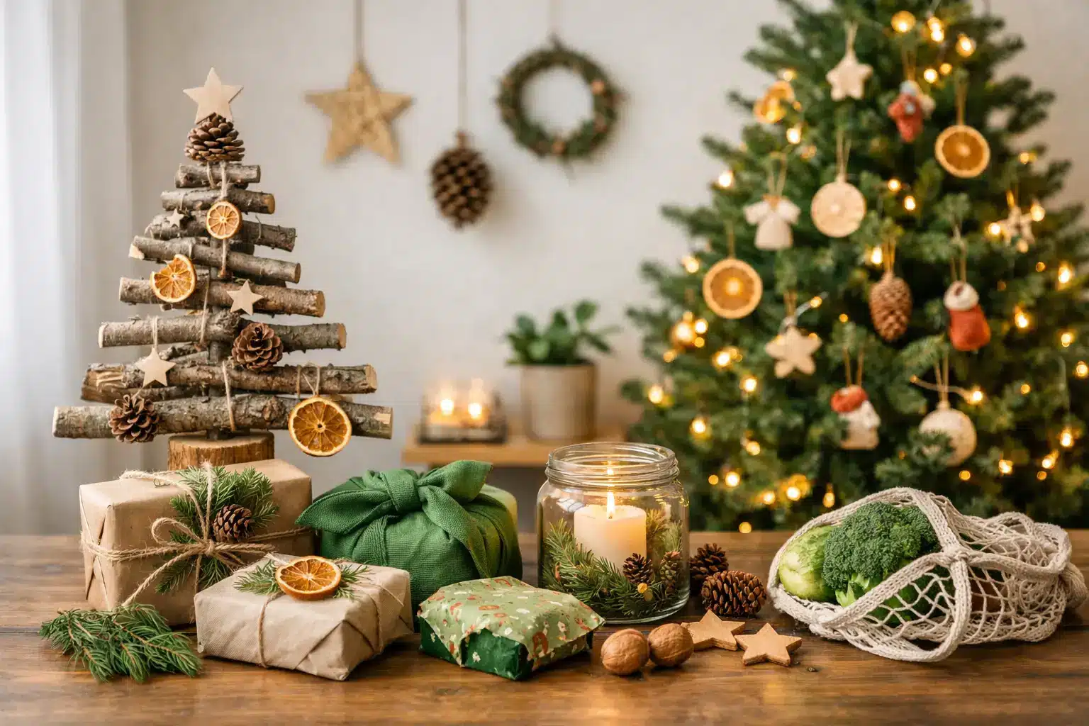 12 ideias de Natal sustentáveis para a sua casa