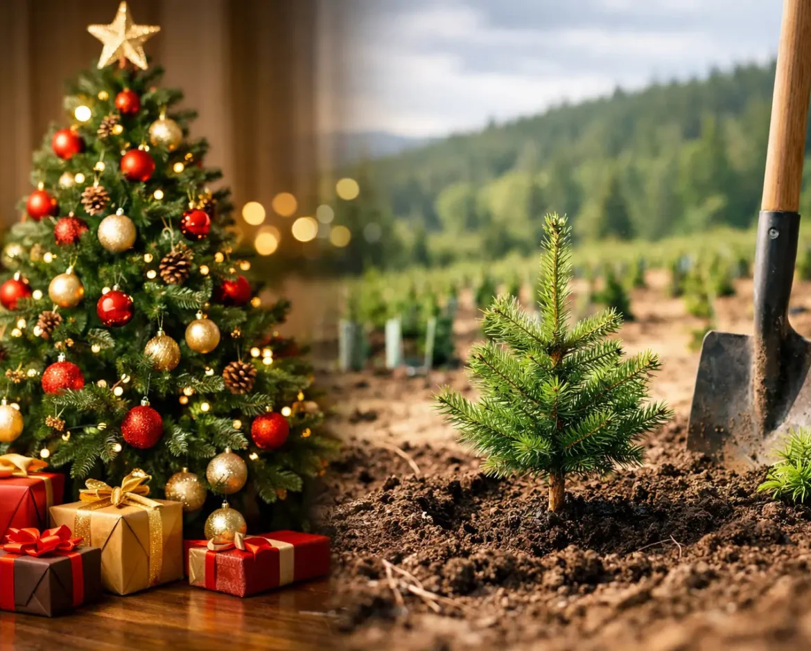 Árvore de Natal com reflorestação vale a pena?