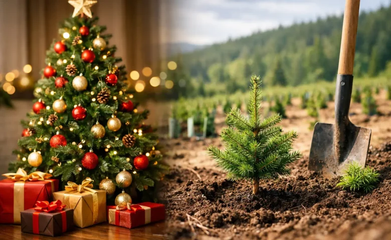 Árvore de Natal com reflorestação vale a pena?